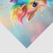 ひげ疑問に思の声:虹の一角リス 薄葉紙 (詳細)