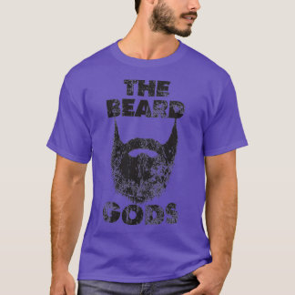 ひげ神々ヴィンテージひげ愛好家Dox27tひげそり Tシャツ