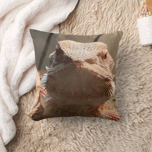 ひげ竜トカゲ クッション (ブランケット)