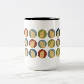 ひげ竜マグカップ ツートーンマグカップ (中央)