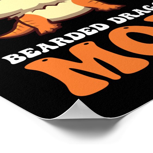 ひげ竜ママ ポスター (角)