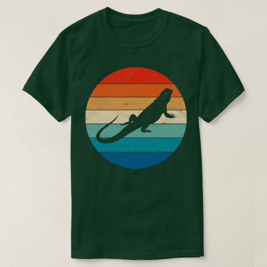 ひげ竜1 Tシャツ (デザイン正面)