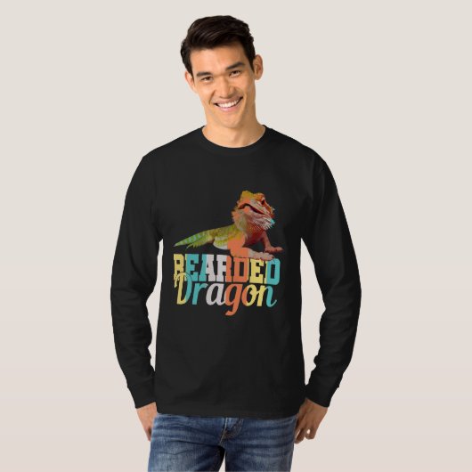 ひげ竜3 Tシャツ (正面フル)