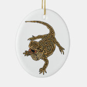 ひげ竜 セラミックオーナメント (右)
