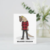 ひげ竜 ポストカード (スタンド正面)