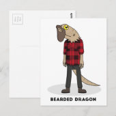 ひげ竜 ポストカード (正面/裏面)