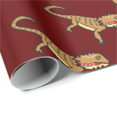 ひげ竜 ラッピングペーパー (ロールコーナー)