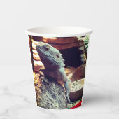 ひげ竜 紙コップ (正面)