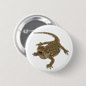 ひげ竜 缶バッジ (正面&裏面)