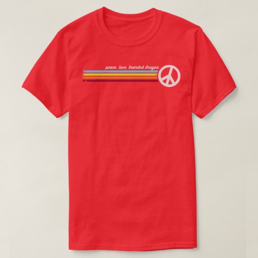 ひげ竜 Tシャツ (デザイン正面)