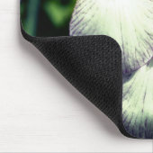 ひげ絞り虹彩ペアの花 マウスパッド (コーナー)