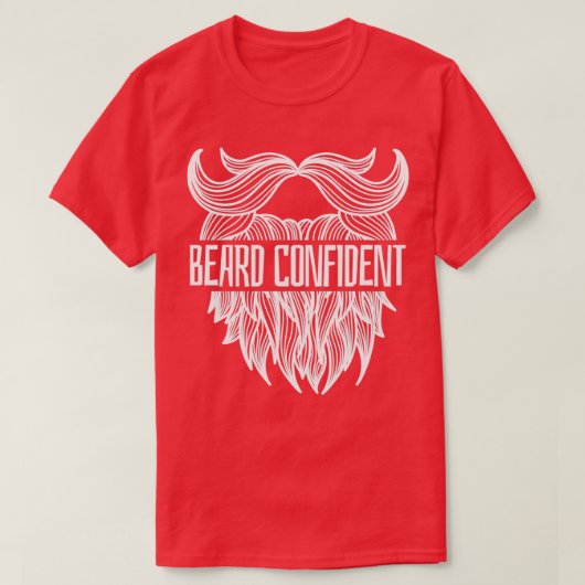 ひげ自信ひげヒップスター男性フルヒゲ1 Tシャツ (デザイン正面)