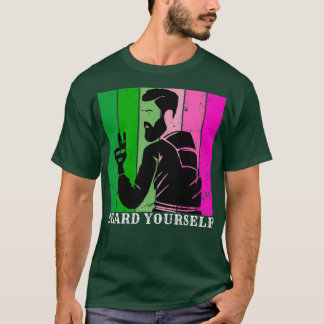 ひげ自分自身12 Tシャツ
