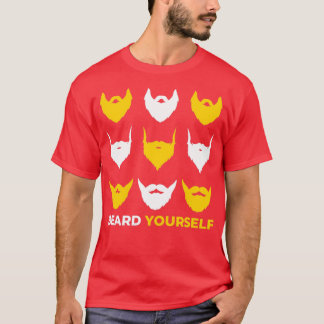 ひげ自分自身36 Tシャツ