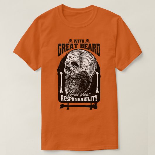 ひげ責クラシック任Tシャツ Tシャツ (デザイン正面)