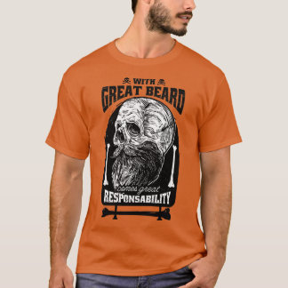 ひげ責クラシック任Tシャツ Tシャツ