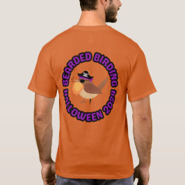 ひげ野鳥観察ハロウィーン2024 Tシャツ