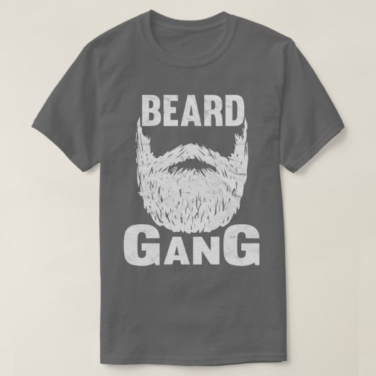 ひげ集団ひげギフトセット男性へ Tシャツ (デザイン正面)