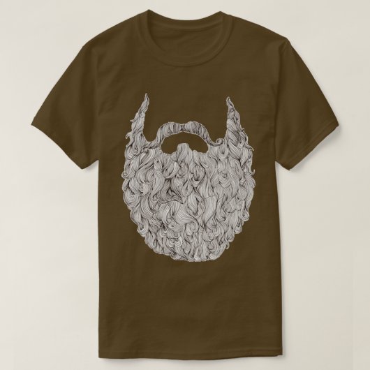 ひげ集団フルヒゲ Tシャツ (デザイン正面)