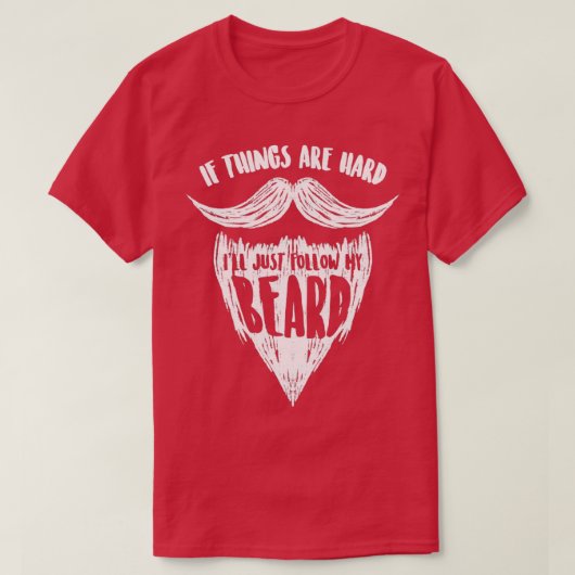 ひげ髭ひげギフト4 Tシャツ (デザイン正面)