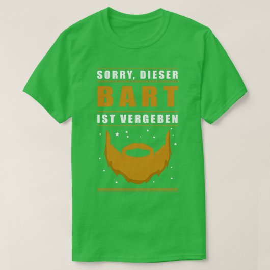 ひげ髭ギフト Tシャツ (デザイン正面)