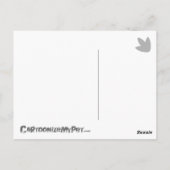 ひげ龍/ランキンドラゴンラブ ポストカード (裏面)