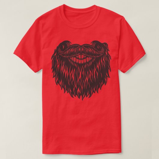 ひげ1 3 Tシャツ (デザイン正面)