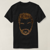 ひげ1 Tシャツ (デザイン正面)