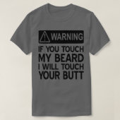 ひげ36 Tシャツ (デザイン正面)
