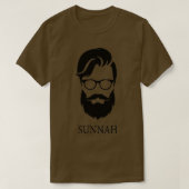 ひげ66 Tシャツ (デザイン正面)