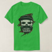 ひげ76 Tシャツ (デザイン正面)