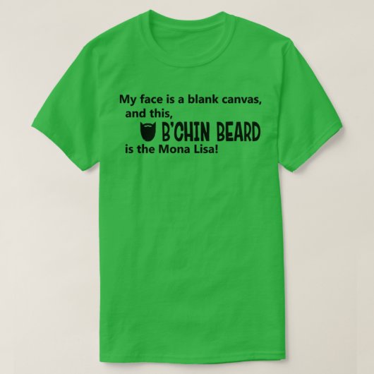 ひげ8 Tシャツ (デザイン正面)