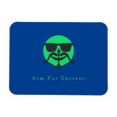 ひげ&アローフレキシブルフォトマグネット マグネット (横)