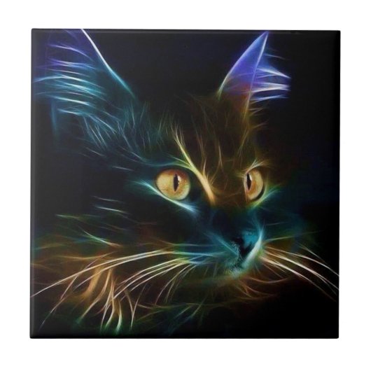 ひげ タイル (正面)