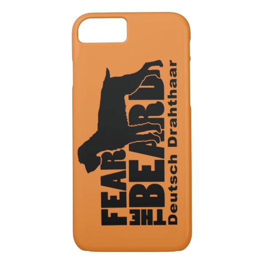 ひげ-ドイツDrahthaarのギア--を恐れて下さい Case-Mate iPhoneケース (裏面)