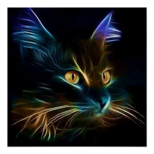 ひげ ポスター (正面)