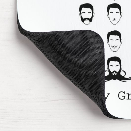 ひげ マウスパッド (コーナー)