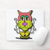 ひげ マウスパッド (マウス)