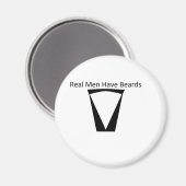 ひげ マグネット (正面/裏面)