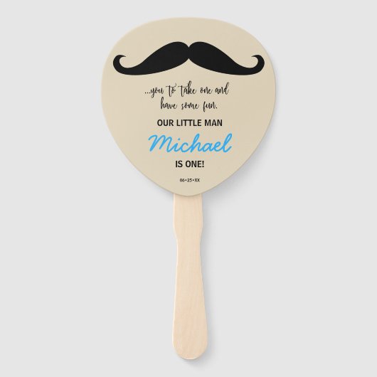 ひげ...一つ持って行きなさい。うちの小僧は一人だ ハンドファン (正面)