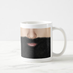 ひげ 口 鼻 コーヒーマグカップ