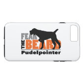 ひげ- Pudelpointer --を恐れて下さい Case-Mate iPhoneケース (裏面(横))