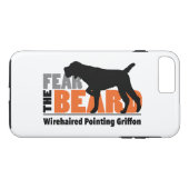 ひげ- Wirehaired指すことGriffon --を恐れて下さい Case-Mate iPhoneケース (裏面(横))
