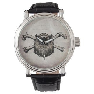 ひげOクロック 腕時計