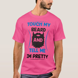ひげTouchマイヒゲと電話イムかわいらし Tシャツ