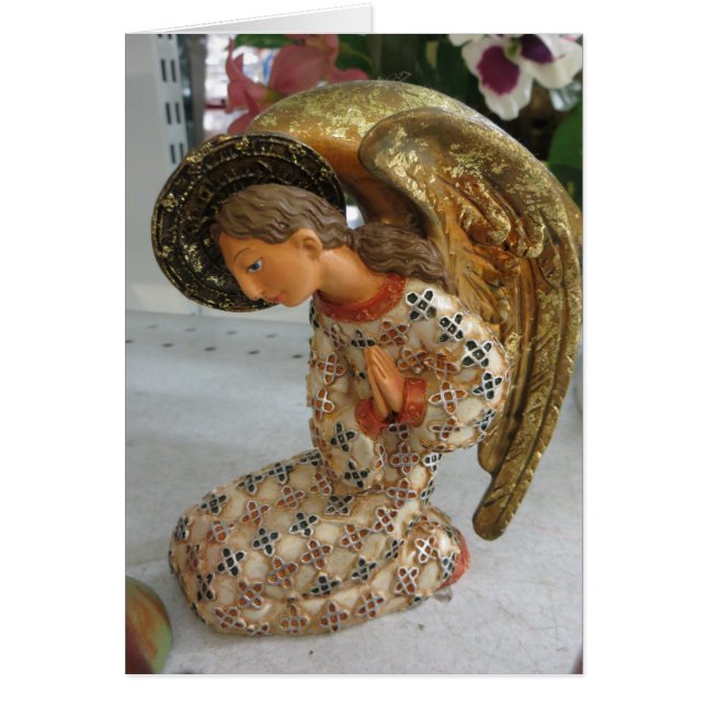 ひざまずく天使 (正面)