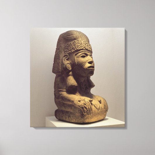 ひざまずく姿の型枠のポット, 800-1200 キャンバスプリント (正面)