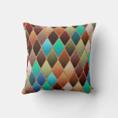 ひしカラフル形 クッション (裏面)