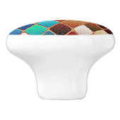 ひしカラフル形 セラミックノブ (側面)