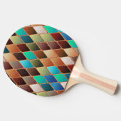 ひしカラフル形 卓球ラケット (横)